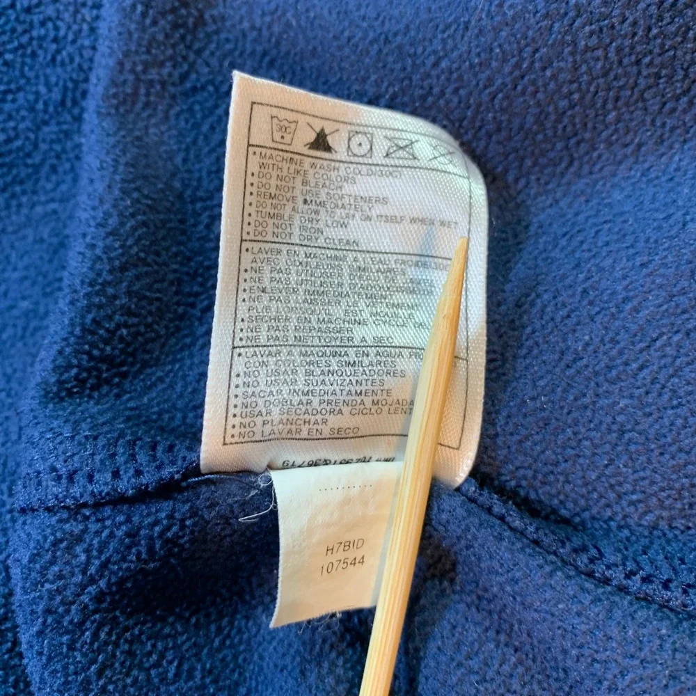 Nike Fit Therma Vikings V Pullover 1/4 Zip Fleece Blue Lage‎ Mt Pleasant PA Alum